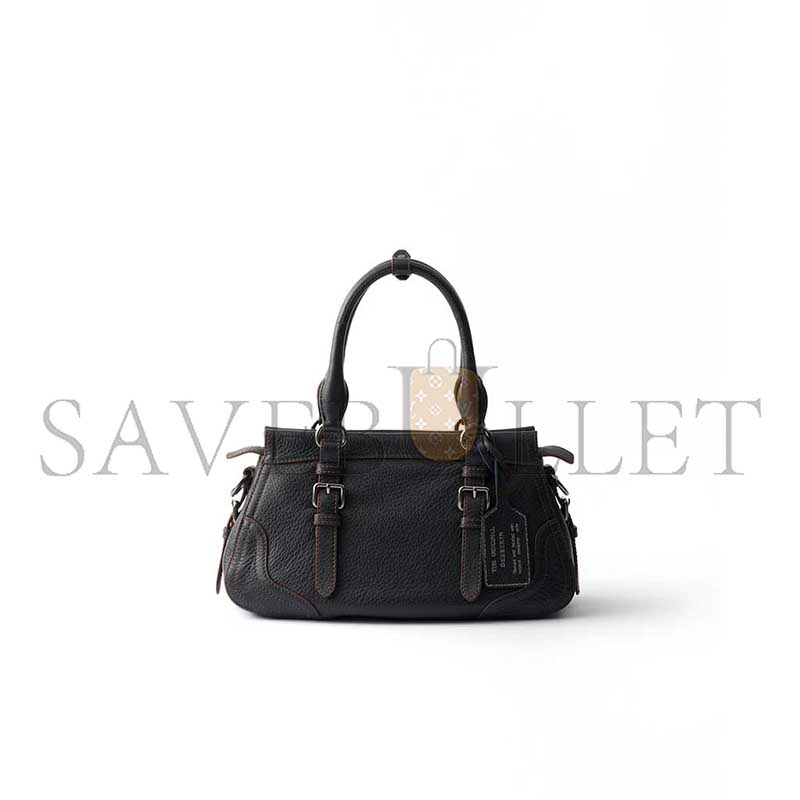 PRADA LARGE LEATHER TOTE BAG 1BG604 (35*22*11cm)